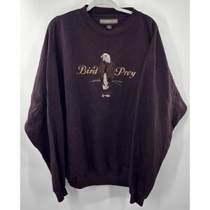 Vintage Headwaters Bird of Prey Crewneck Sweatshirt Bald Eagle XXL USA 90's Y2K‎